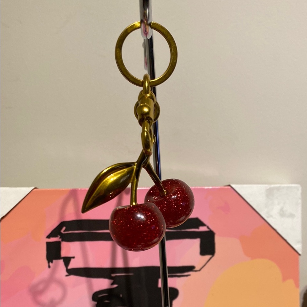 Twin Cherries Bag Charm